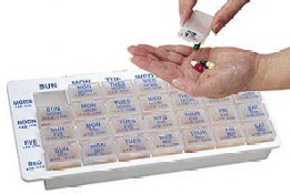 Weekly Med-Control Tray